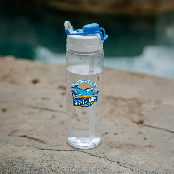 Two Tone Pop Up 24 oz. Recycled Bottle... from ASI 30208 A P Specialties / AP Specialties