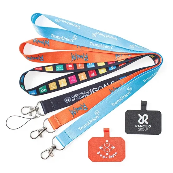 The Lanyard with Phone Patch keeps your phone accessible while freeing... from ASI 63776 KTI Networks Inc / KTI Promo
