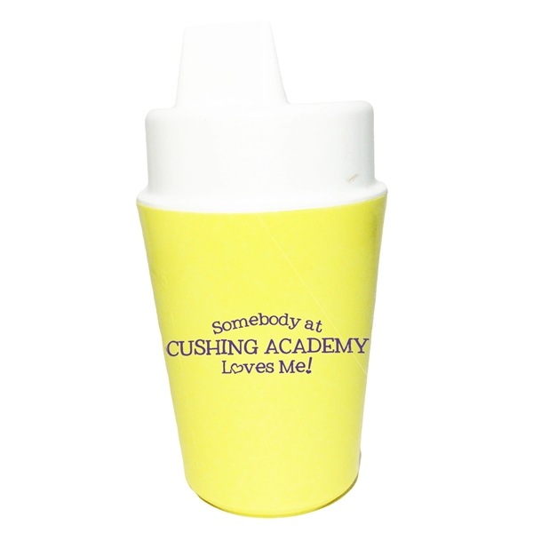 Juice cup, 6 oz. with white lid.... from ASI 88310 Southeast Plastics / SE Line/SE Little Line