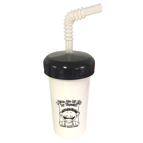 10 ounce cup with straw for toddlers and big kids!... from ASI 88310 Southeast Plastics