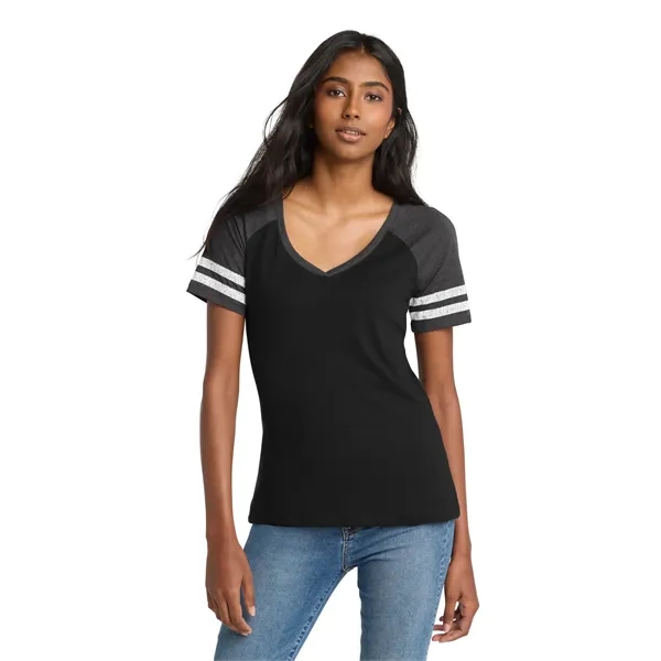 District Women's Game V-Neck Tee.... from ASI 84863 SanMar