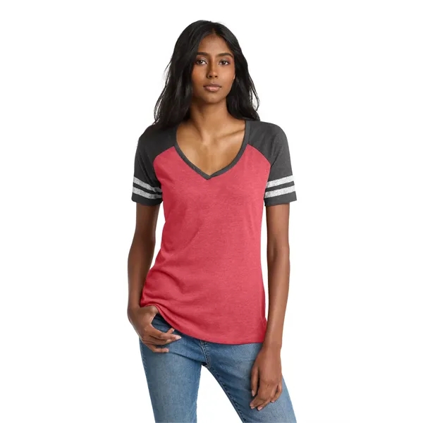 District Women's Game V-Neck Tee.... from ASI 84863 SanMar