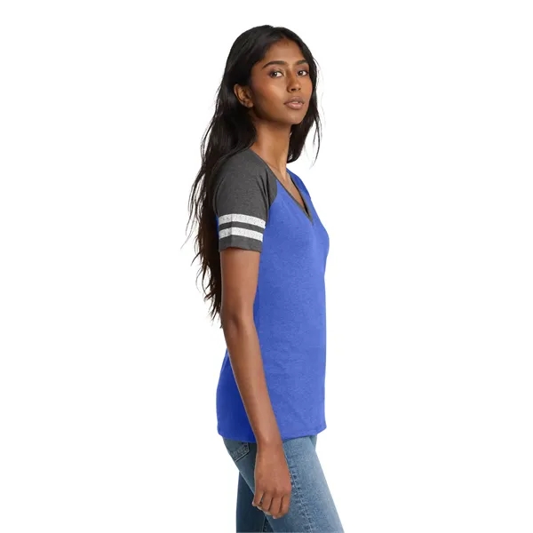 District Women's Game V-Neck Tee.... from ASI 84863 SanMar