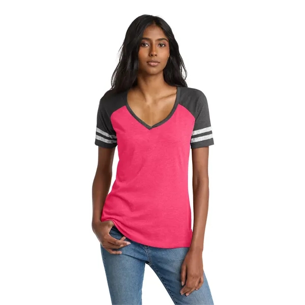District Women's Game V-Neck Tee.... from ASI 84863 SanMar