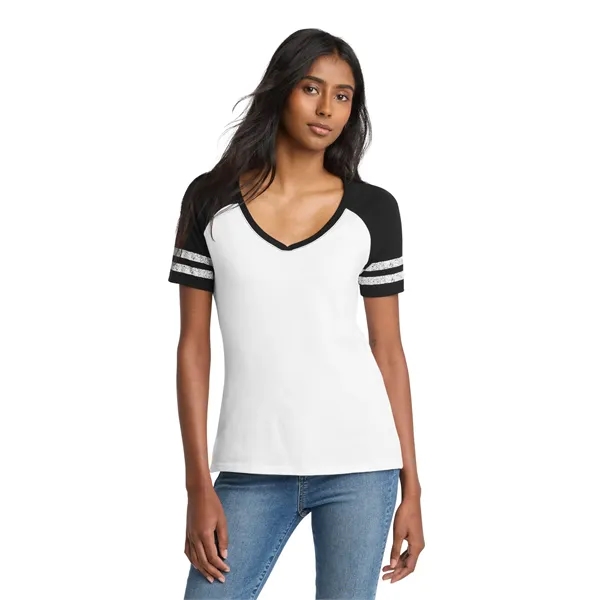 District Women's Game V-Neck Tee.... from ASI 84863 SanMar