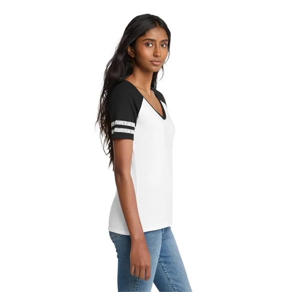 District Women's Game V-Neck Tee.... from ASI 84863 SanMar