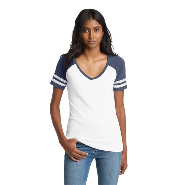 District Women's Game V-Neck Tee.... from ASI 84863 SanMar
