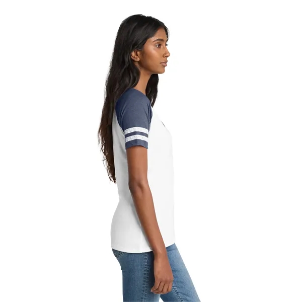 District Women's Game V-Neck Tee.... from ASI 84863 SanMar