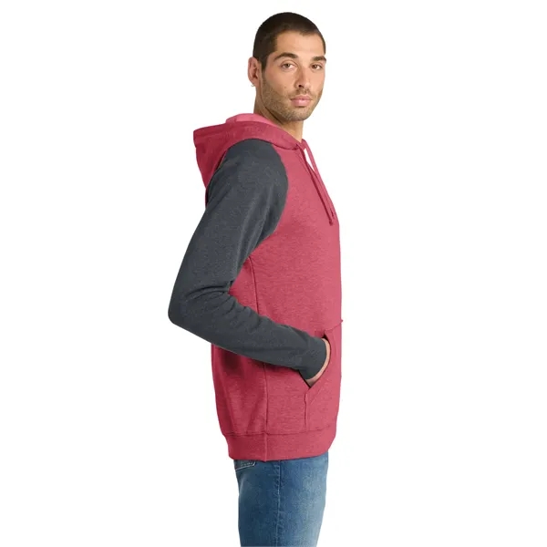 District Young Mens Lightweight Fleece Raglan Hoodie.... from ASI 84863 SanMar