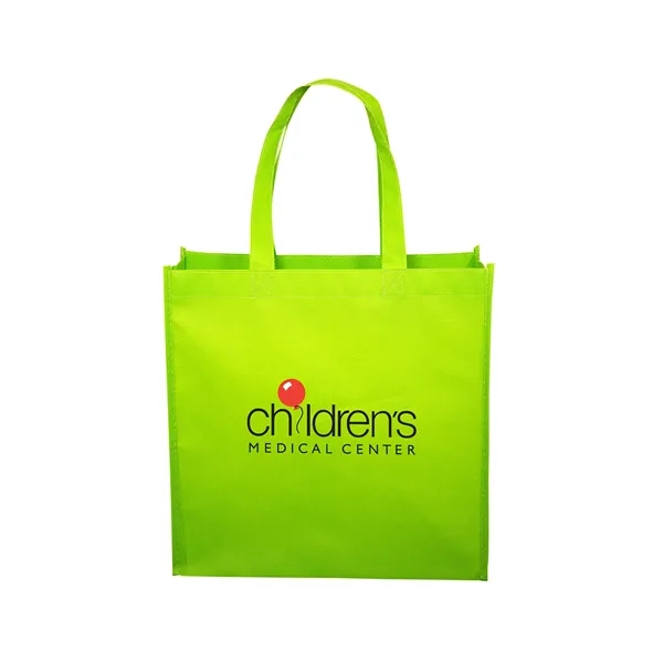 4.7" x 13" x 13" non-woven polypropylene square-shaped tote bad made... from ASI 79530 Prime Line