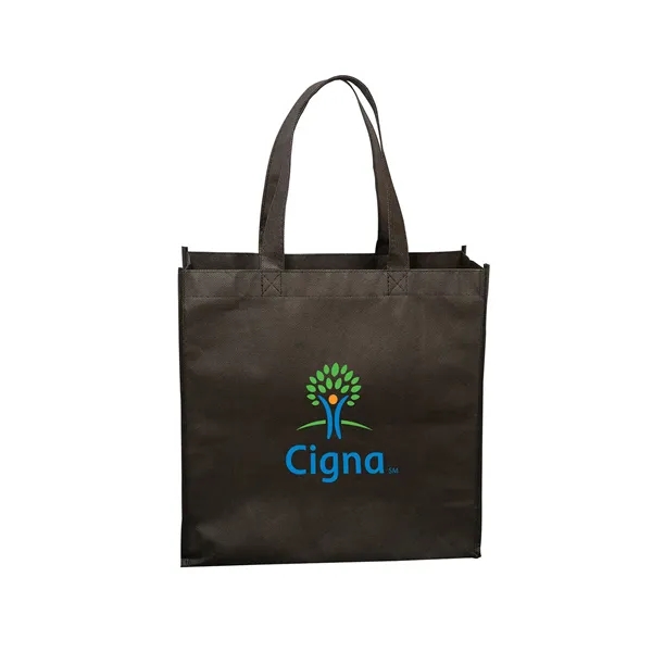 4.7" x 13" x 13" non-woven polypropylene square-shaped tote bad made... from ASI 79530 Prime Line