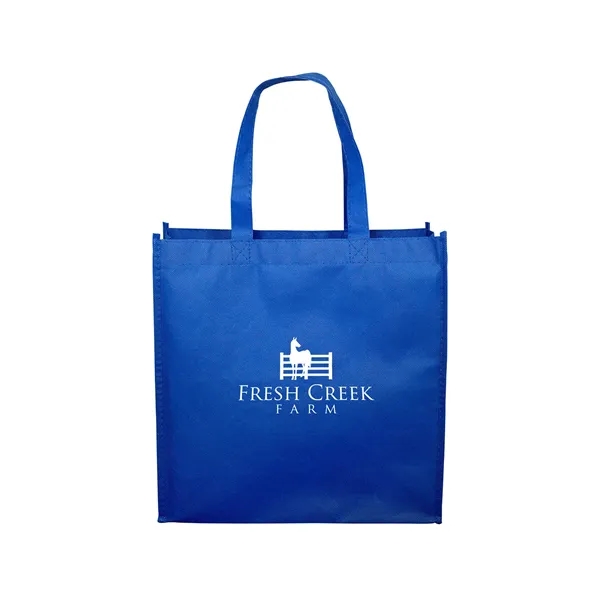 4.7" x 13" x 13" non-woven polypropylene square-shaped tote bad made... from ASI 79530 Prime Line