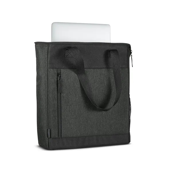 4.125" x 15" x 13" polyester, nylon and PVC zippered tote... from ASI 79530 Prime Line