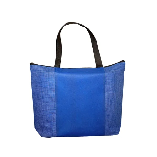 3.5" x 13" x 17.25" 80 GSM non-woven polypropylene zip tote... from ASI 79530 Prime Line