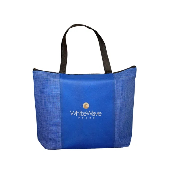 3.5" x 13" x 17.25" 80 GSM non-woven polypropylene zip tote... from ASI 79530 Prime Line