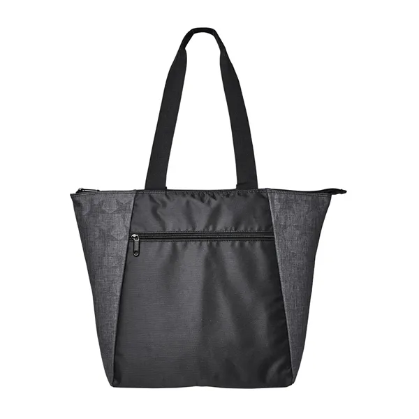 12.2" x 14" x 4.5"polyester Constellation zippered tote bag with Dobby... from ASI 79530 Prime Line