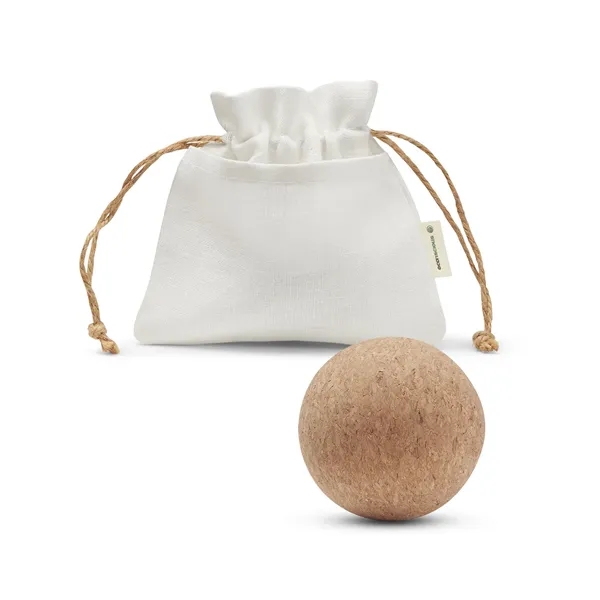 Cork massage ball with a linen pouch.... from ASI 79530 Prime Line