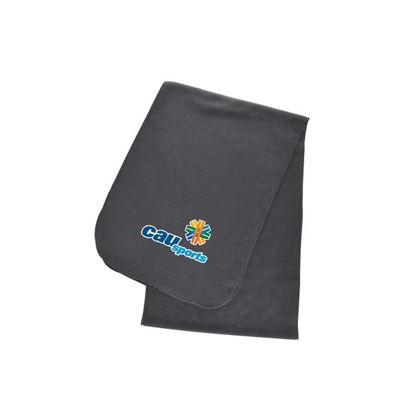 61" x 10" 230GSM polyester fleece scarf.... from ASI 79530 Prime Line