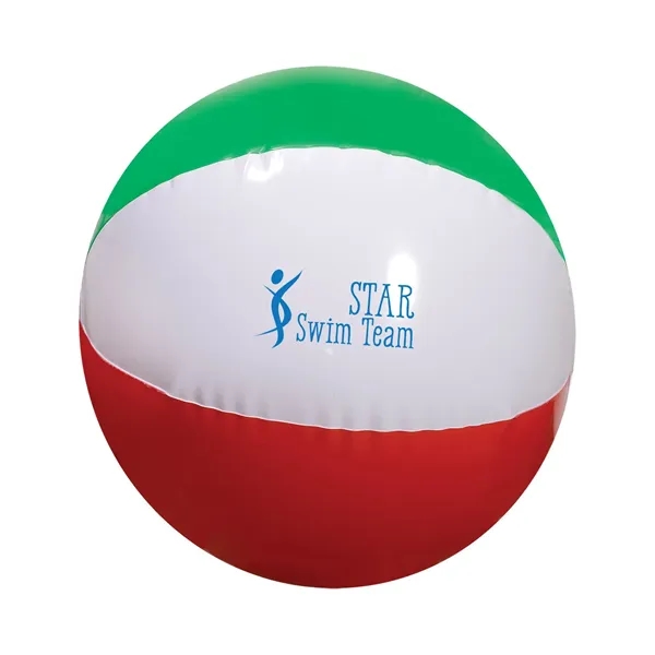 6" inflatable beach ball with multi-colored panels.... from ASI 79530 Prime Line