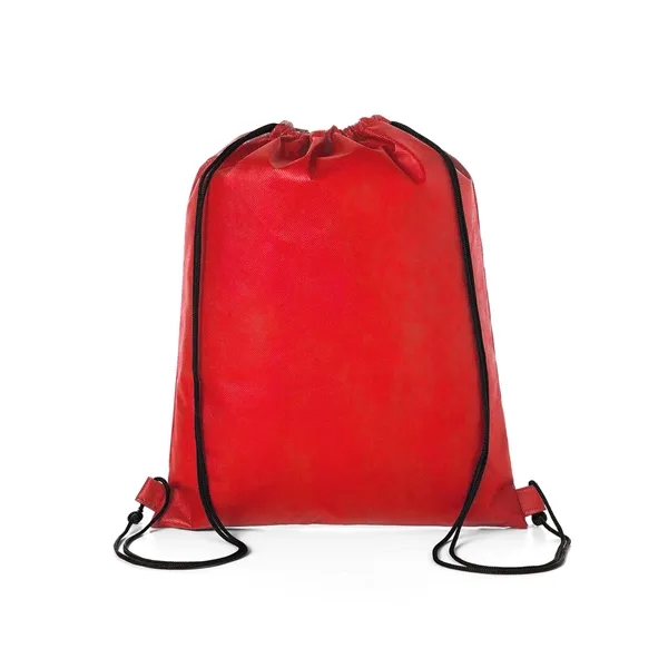 16.75" x 13.375" 80GSM non-woven polypropylene drawstring backpack with hexagonal pattern.... from ASI 79530 Prime Line