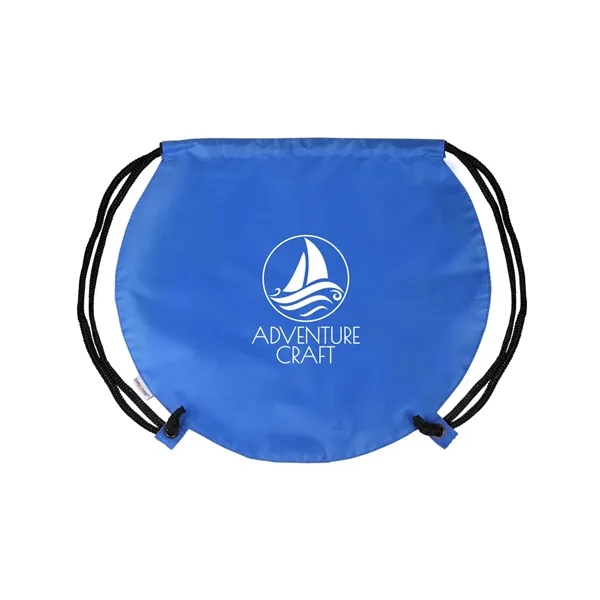 Recycled Polyester Globe Earth Drawstring Bag... from ASI 79530 Prime Line