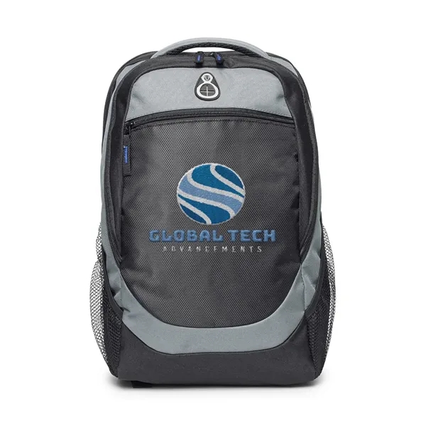 10.5" x 18" x 5" 600 Denier polyester backpack with padded... from ASI 79530 Prime Line