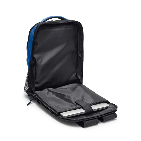10.5" x 18" x 5" 600 Denier polyester backpack with padded... from ASI 79530 Prime Line