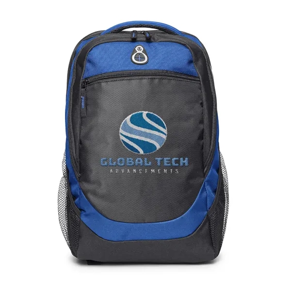 10.5" x 18" x 5" 600 Denier polyester backpack with padded... from ASI 79530 Prime Line