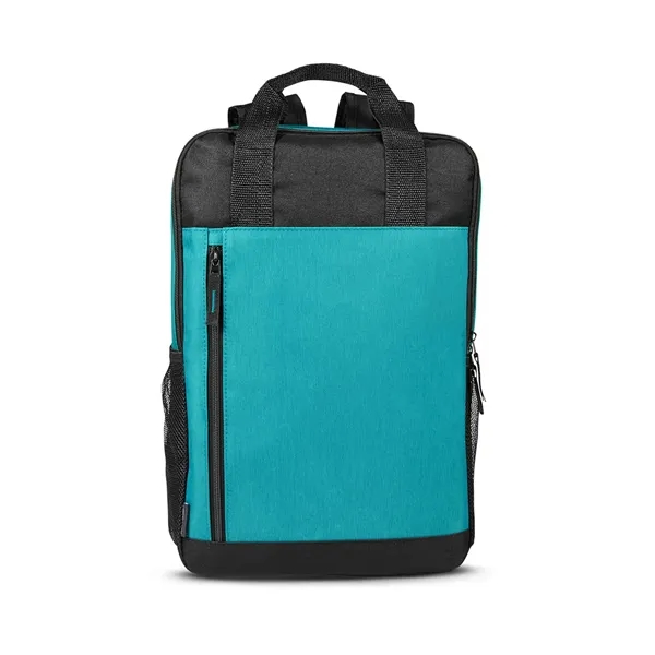 4.25" x 17" x 11.25" polyester and PVC laptop backpack with... from ASI 79530 Prime Line