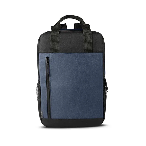 4.25" x 17" x 11.25" polyester and PVC laptop backpack with... from ASI 79530 Prime Line