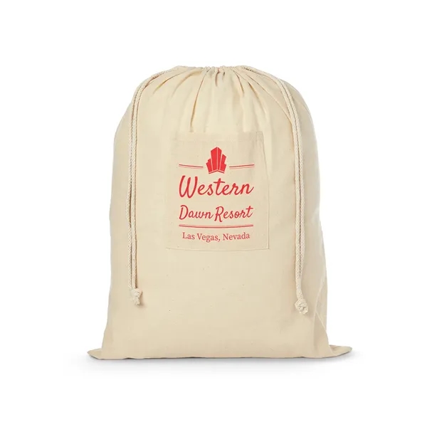 19" x 25.5" 3.5-ounce cotton drawstring laundry bag.... from ASI 79530 Prime Line