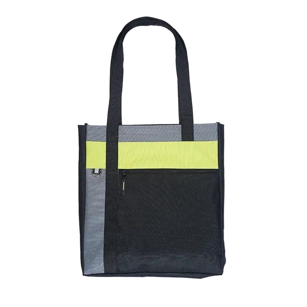 13.25" x 14.75" tote bag with a main compartment, front zipper... from ASI 79530 Prime Line