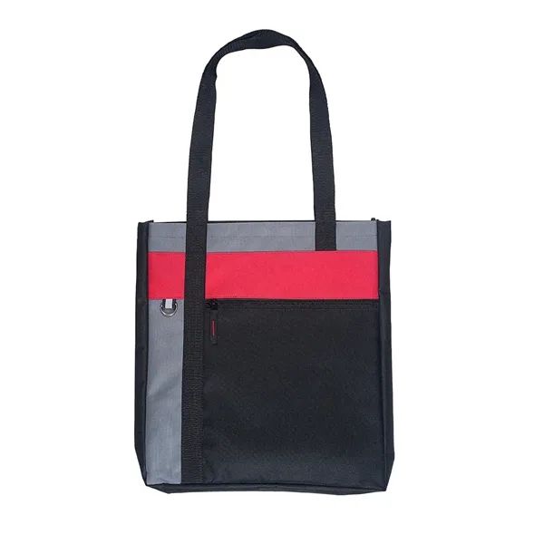 13.25" x 14.75" tote bag with a main compartment, front zipper... from ASI 79530 Prime Line