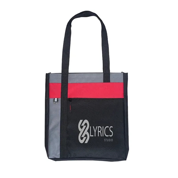 13.25" x 14.75" tote bag with a main compartment, front zipper... from ASI 79530 Prime Line