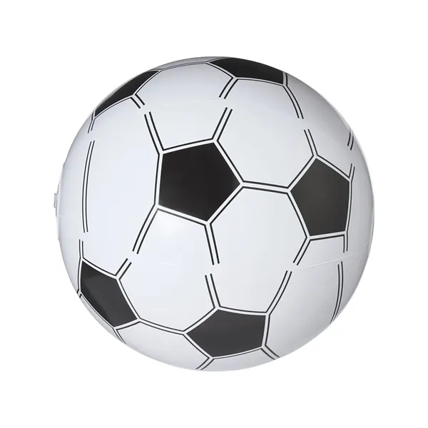 Inflatable beach ball designed to look like a soccer ball, 14".... from ASI 79530 Prime Line