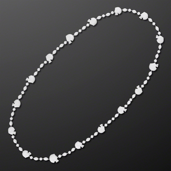 Football Head Party Bead Necklaces; Blank Pricing... from ASI 34194 ALightPromos