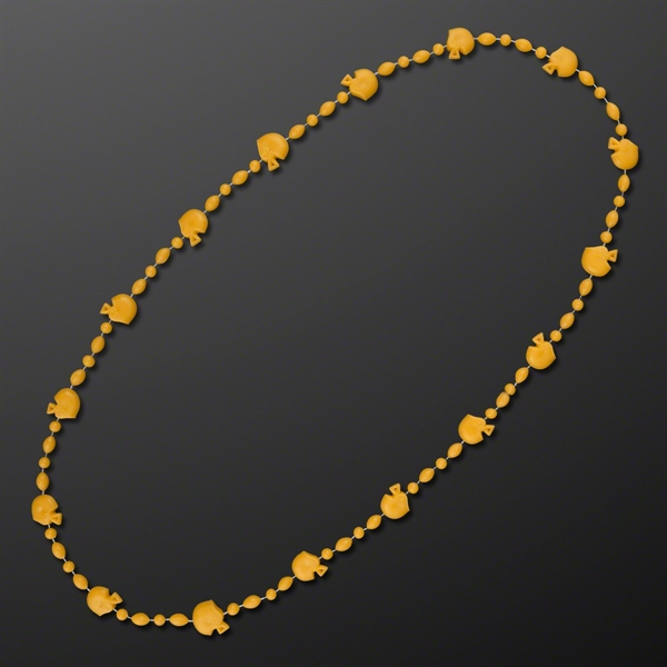 Football Head Party Bead Necklaces; Blank Pricing... from ASI 34194 ALightPromos