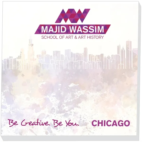 Souvenir® Sticky Note™ 3" x 3" Pad, 25 sheet... from ASI 40480 Koozie Group