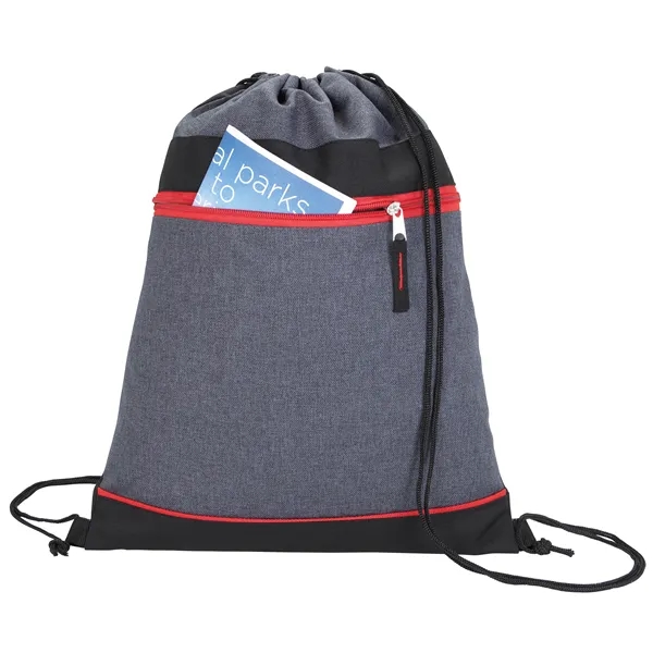 RPET Two-Tone Drawstring Backpack... from ASI 40480 Koozie Group