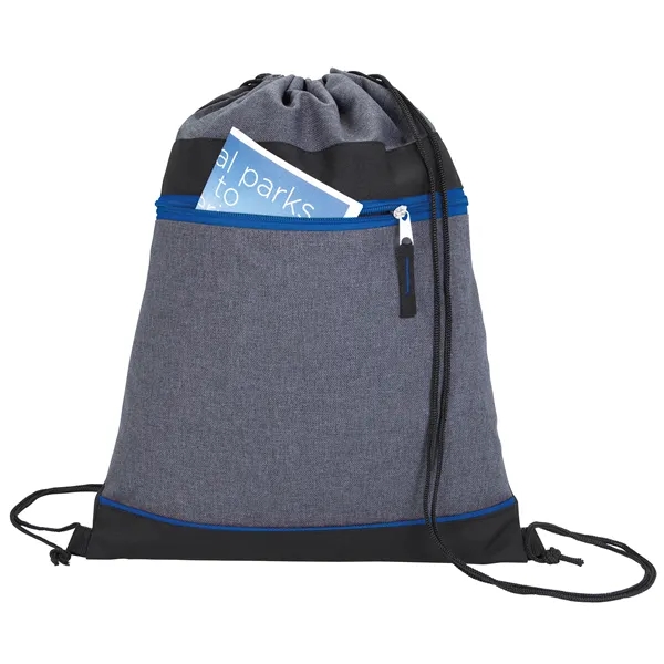 RPET Two-Tone Drawstring Backpack... from ASI 40480 Koozie Group