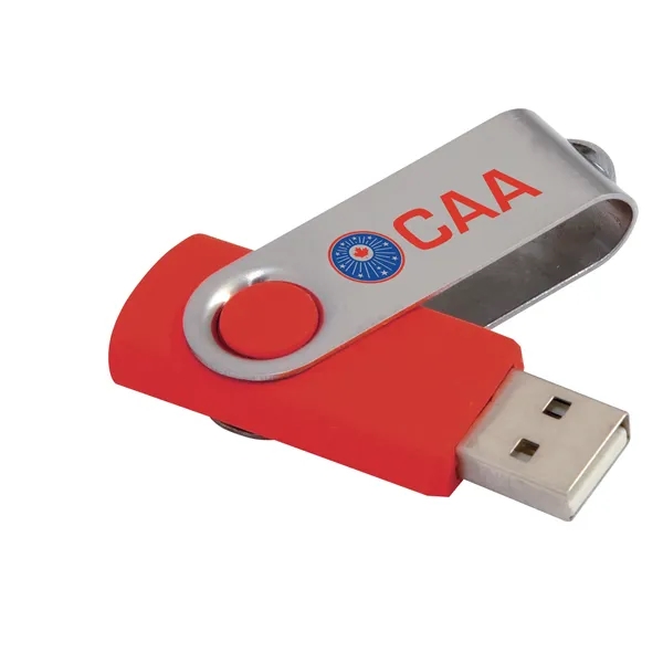 2 GB Folding USB 2.0 Flash Drive... from ASI 40480 Koozie Group