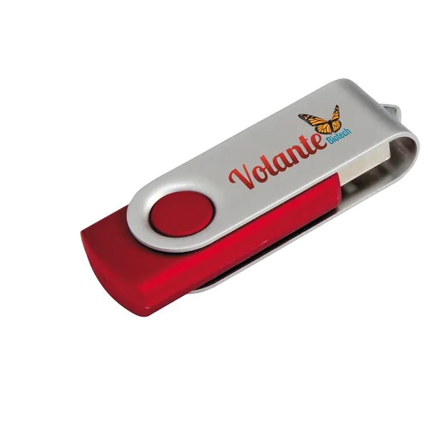 256 MB Folding USB 2.0 Flash Drive... from ASI 40480 Koozie Group
