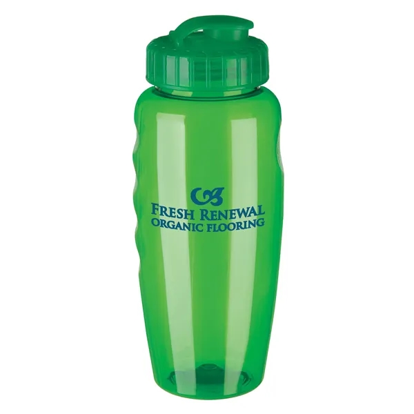 Gripper Poly-Clear® Bottle - 31 oz.... from ASI 40480 Koozie Group / Norwood