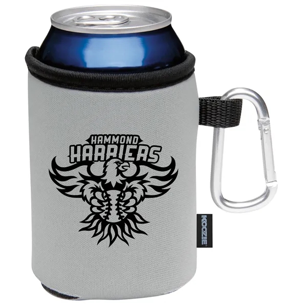 Koozie® Collapsible Can Cooler with Carabiner... from ASI 40480 Koozie Group / Norwood