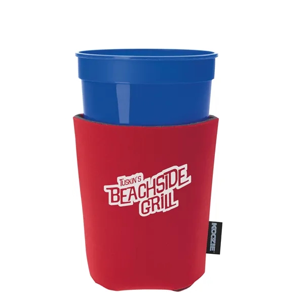 Koozie® Life's a Party Cup Cooler... from ASI 40480 Koozie Group / Norwood