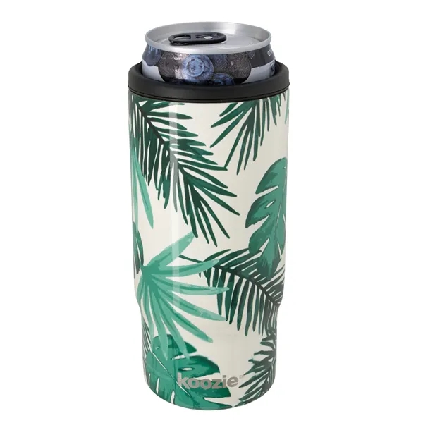 Koozie® Slim Triple Patterned Vacuum Tumbler - 15 oz.... from ASI 40480 Koozie Group