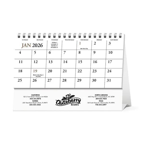 Scenic America® Desk Tent Calendar... from ASI 40480 Koozie Group / HotLine®