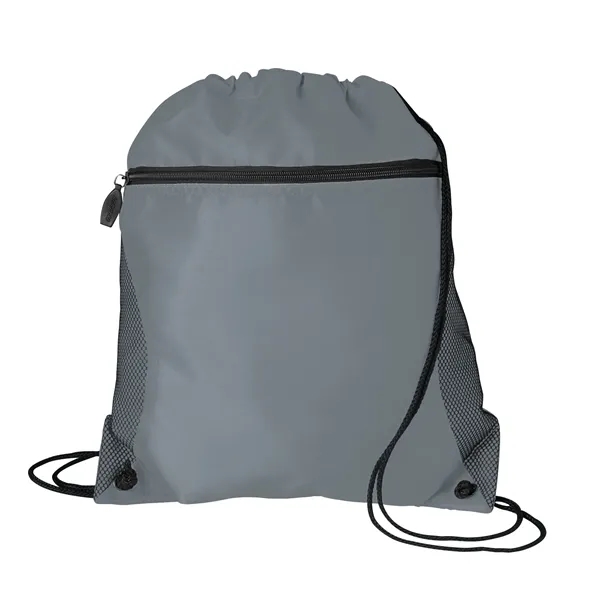 Mesh Pocket Drawcord... from ASI 40480 Koozie Group