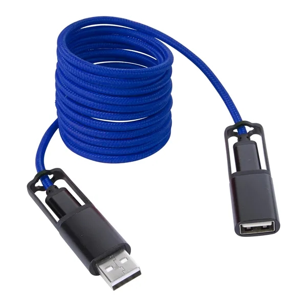 All-Over Braided Long Cable Extender... from ASI 40480 Koozie Group