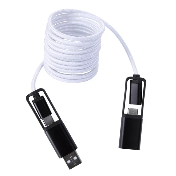 All-Over Braided Long Cable Extender... from ASI 40480 Koozie Group